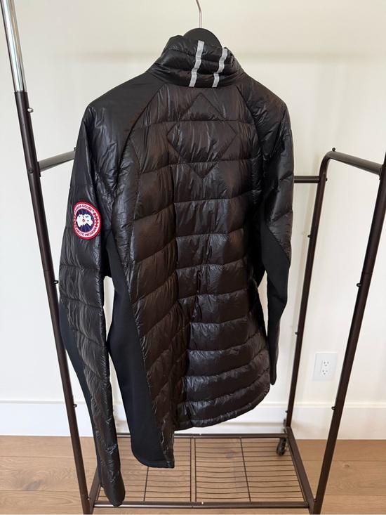 Canada Goose Other - Canada Goose Gray and Black Quilted Jacket with Logo Patch